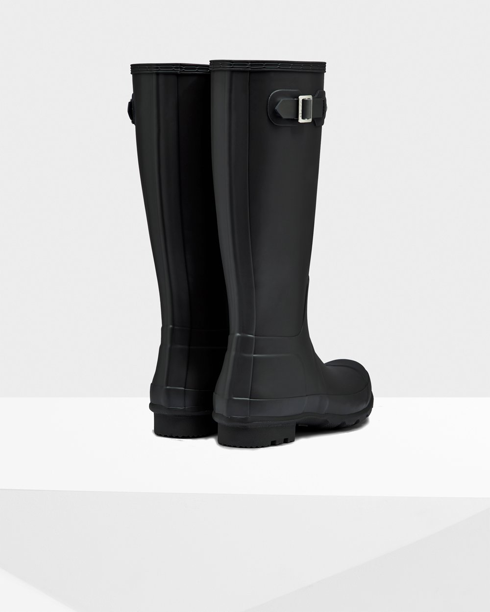 Mens Hunter Tall Rain Boots Black - Original - 3609715-VN